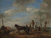 Mężczyzna i kobieta na koniu - Philips Wouwerman — widok dzieła