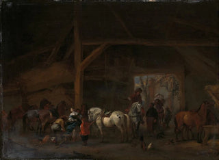 Philips Wouwerman - A Stable.webp