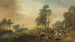 Polowanie na jelenia - Philips Wouwerman — widok dzieła