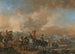 Kawaleria w ruchu. Twierdza oblężona w oddali - Philips Wouwerman — widok dzieła
