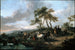 Zatrzymanie polowania - Philips Wouwerman — widok dzieła