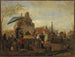 Des jongleurs au marché - Philips Wouwerman — widok dzieła