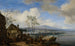 Wesołych i hałaśliwych chłopów w gospodzie - Philips Wouwerman — widok dzieła