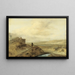 Kawaler na wydmach - Philips Wouwerman — oprawiony obraz na ścianie