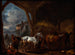 stajnia - Philips Wouwerman — widok dzieła