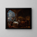 stajnia - Philips Wouwerman — oprawiony obraz na ścianie