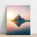 Zdjęcie lotnicze - Mont Saint-Michel widziany z nieba