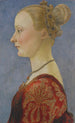Portret kobiety - Piero del Pollaiolo — widok dzieła