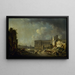 Dégagement de la colonnade du Louvre - Pierre-Antoine Demachy — oprawiony obraz na ścianie
