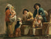 Scena rodzajowa z chłopami - Pierre-Antoine Demachy — widok dzieła