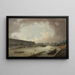 La Grande Galerie, le Pont-Neuf et l'île de la Cité vus du Pont Royal - Pierre-Antoine Demachy — oprawiony obraz na ścianie