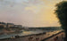 La Seine à la Grenouillère widziany z tarasu nad brzegiem w Tuileries - Pierre-Antoine Demachy — widok dzieła