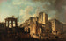 Rozbiórka kościoła Świętych Niewiniątek przy ulicy Saint-Denis - Pierre-Antoine Demachy — widok dzieła