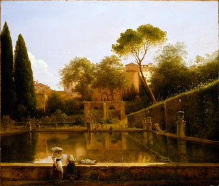 PierreAthanase Chauvin - View Of The Gardens Of The Villa Deste Tivoli.webp
