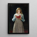 Ophelia - Pierre-Auguste Cot — oprawiony obraz na ścianie