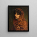 Portret dziewczynki - Pierre-Auguste Cot — oprawiony obraz na ścianie