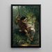 Wiosna - Pierre-Auguste Cot — oprawiony obraz na ścianie