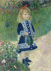 Młoda dziewczynka z konewką - Pierre-Auguste Renoir — widok dzieła