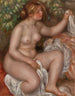 After the Bath La Sortie du bain - Pierre-Auguste Renoir — widok dzieła