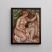 After the Bath La Sortie du bain - Pierre-Auguste Renoir — oprawiony obraz na ścianie
