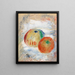 Jabłka Pommes - Pierre-Auguste Renoir — oprawiony obraz na ścianie