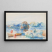 Nad brzegiem wody - Pierre-Auguste Renoir — oprawiony obraz na ścianie