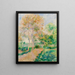 pejzażu jesiennego - Pierre-Auguste Renoir — oprawiony obraz na ścianie