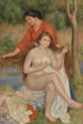 Pływaczka i służąca, La Toilette de la baigneuse - Pierre-Auguste Renoir — widok dzieła