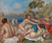 Kąpiel z krabem - Pierre-Auguste Renoir — widok dzieła