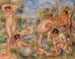 Grupa kąpiących się - Pierre-Auguste Renoir — widok dzieła