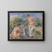 Kobiety w kąpieli - Pierre-Auguste Renoir — oprawiony obraz na ścianie