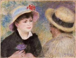 PierreAuguste Renoir - Boating Couple said to be Aline Charigot and Renoir.webp