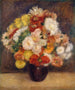 Bukiet chryzantem - Pierre-Auguste Renoir — widok dzieła