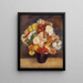 Bukiet chryzantem - Pierre-Auguste Renoir — oprawiony obraz na ścianie
