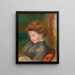 Buste de femme - Pierre-Auguste Renoir — oprawiony obraz na ścianie