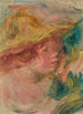 Buste au chapeau - Pierre-Auguste Renoir — widok dzieła