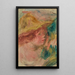 Buste au chapeau - Pierre-Auguste Renoir — oprawiony obraz na ścianie
