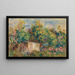 Cabanon près des Collettes - Pierre-Auguste Renoir — oprawiony obraz na ścianie
