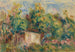 Cabanon près des Collettes - Pierre-Auguste Renoir — widok dzieła