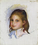 Dziecko z brązowymi włosami - Pierre-Auguste Renoir — widok dzieła