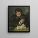 Claude Monet - Pierre-Auguste Renoir — oprawiony obraz na ścianie