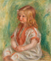Claude Renoir - Pierre-Auguste Renoir — widok dzieła