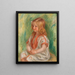 Claude Renoir - Pierre-Auguste Renoir — oprawiony obraz na ścianie