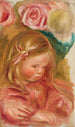 Coco dans les roses - Pierre-Auguste Renoir — widok dzieła