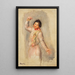 Tancerka z kastanietami - Pierre-Auguste Renoir — oprawiony obraz na ścianie