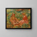 Dwie kobiety na trawie - Pierre-Auguste Renoir — oprawiony obraz na ścianie