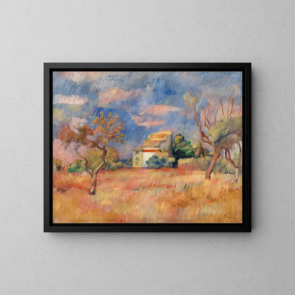 Pigeonnier de Bellevue - Pierre-Auguste Renoir — oprawiony obraz na ścianie