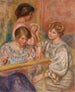 Embroiderers Les Brodeuses - Pierre-Auguste Renoir — widok dzieła