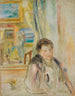 Kobieta w wnętrzu - Pierre-Auguste Renoir — widok dzieła