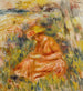 Kobieta czytająca w krajobrazie - Pierre-Auguste Renoir — widok dzieła